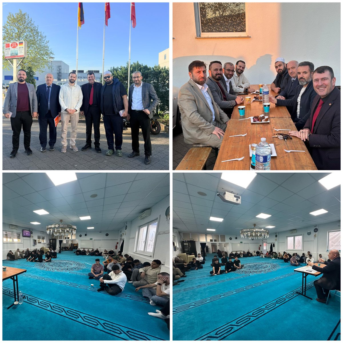 Gençlik buluşmasında Ditib Darmstadt Camimizin misafiri olduk ve gençlerimizle hasbihal ettik.
Berekete vesile olsun 🤲 

#ditib #genç #cami #buluşma