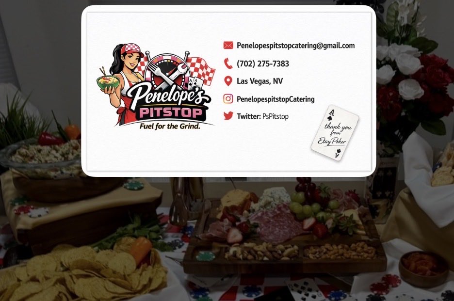 PsPitstop's tweet photo. Penelope’s Pitstop — where high-level flavor meets high-stakes focus. Built for the players, the grinders. Undeniably delicious food designed to refuel you.
This isn’t just catering. This is your edge.
🏁 Las Vegas 🔥 Private poker catering + events #FuelForTheGrind https://t.co/tHF0HXR8og