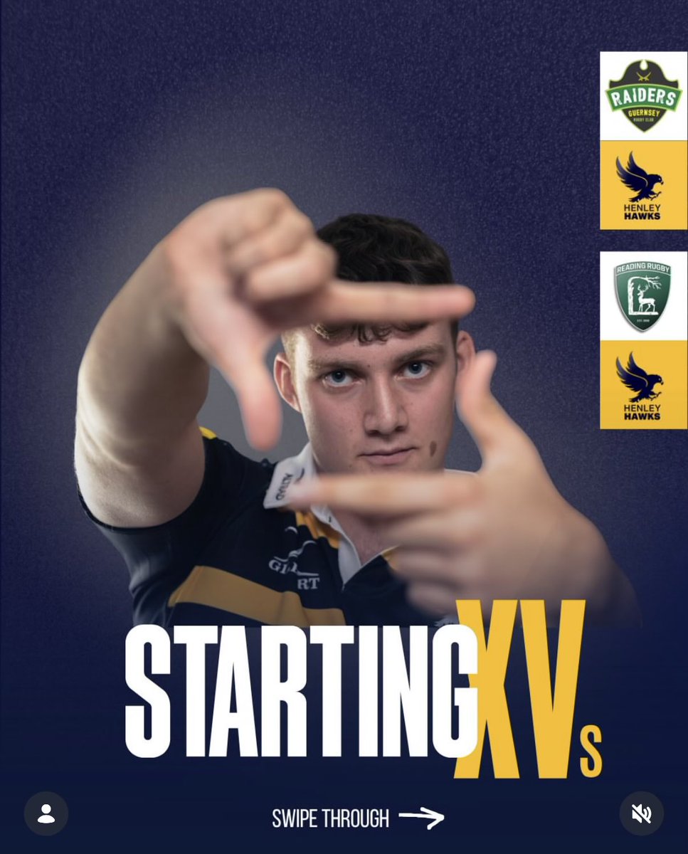 HenleyHawks's tweet photo. Your Hawks 🦅 for this weekend’s fixtures. 1stXV with a crucial game at Guernsey 🇬🇬 to avoid the relegation playoff 😮 best of luck 🤞 to both teams. Gary Evans Elite Sponsor @gdevansinterior will be at the @guernseyraiders match providing match updates tomorrow. Bring home the wins guys 🤞🙏👍🏉💛💙