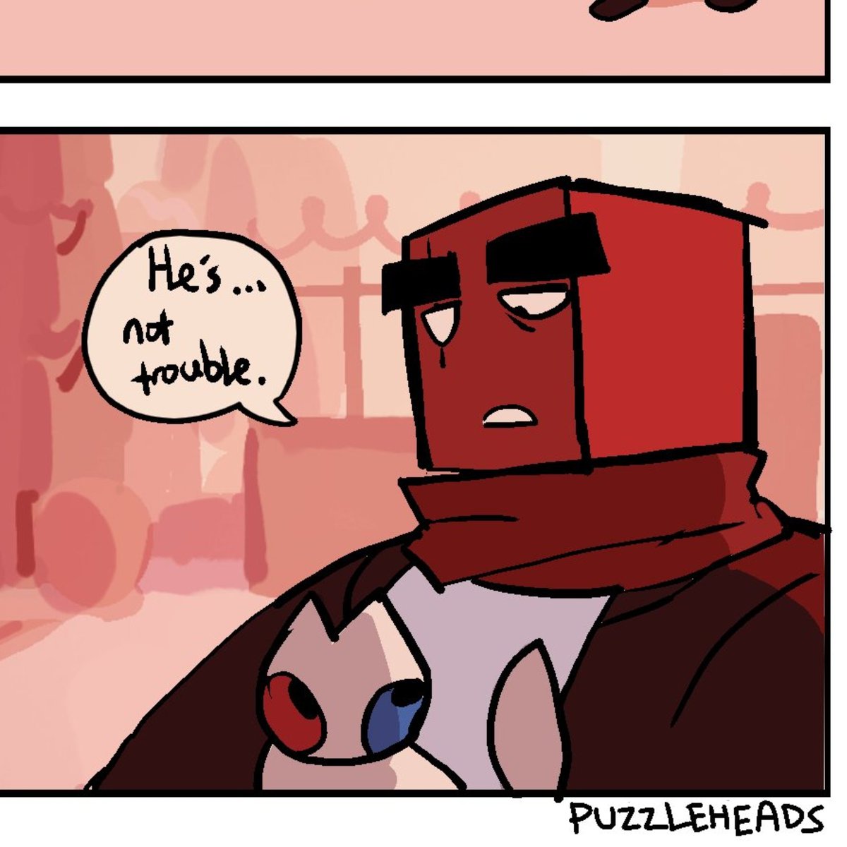 Blu X Rhett i was rereading the panels and noticed this it really shows how rhett ...