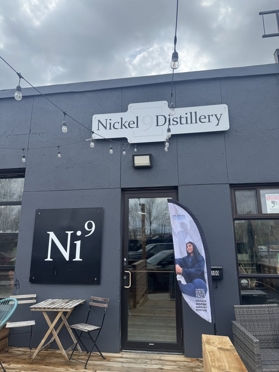 AFLToronto's tweet image. We’re here and ready for you! Join us tonight at Nickel 9 Distillery for an evening celebrating AFL’s 39th Birthday with live music courtesy of Sugar Rush, great food and drinks and of course #givingback 😇