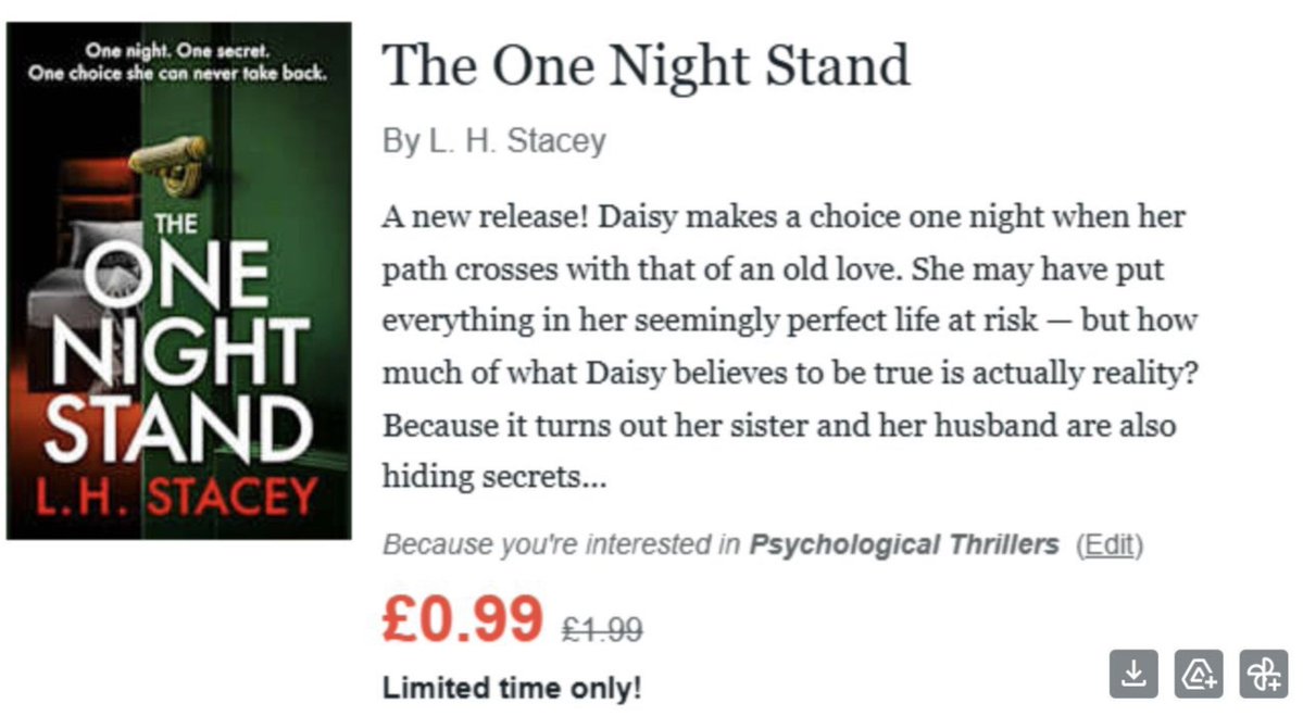 LyndaStacey's tweet image. AMAZON BESTSELLER 
Now available in AMAZON PRIME and Kindle Unlimited.
amzn.to/3IFPxcl 📕 📘 📙 #Amazonprime #kindleunlimited #99p #Authorlife