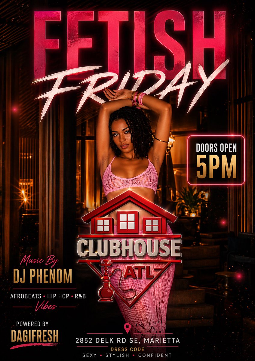 IamPhe's tweet photo. Tonight! Meet Me At Clubhouse Atl! 10pm - 3am https://t.co/kntCcCENJX