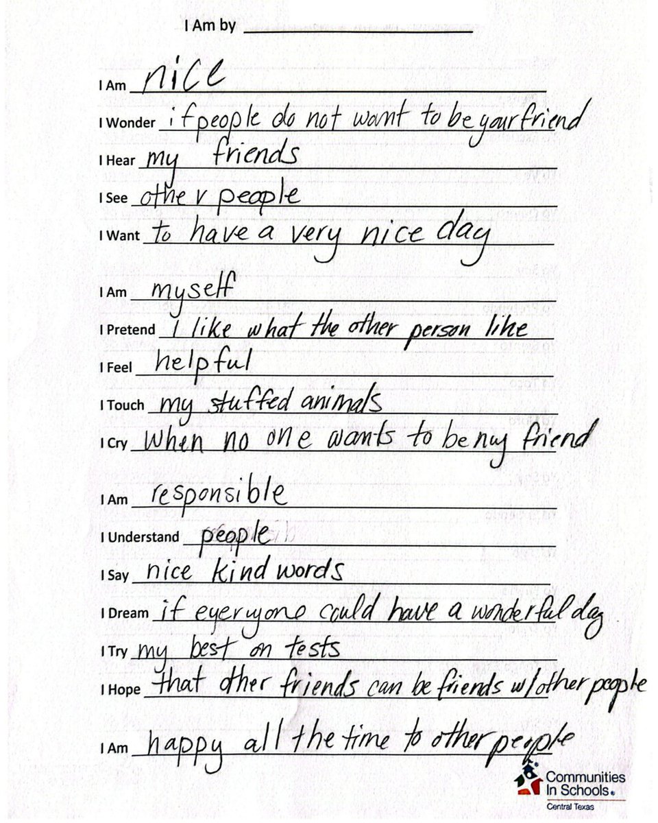 ciscentraltx's tweet photo. April is Poetry Month, and our students are sharing who they are through poetry and finding their voice along the way. 

#poetrymonth #poetry #childrenspoetry #poetrycommunity #allinforkids https://t.co/Iub9QLbHyP