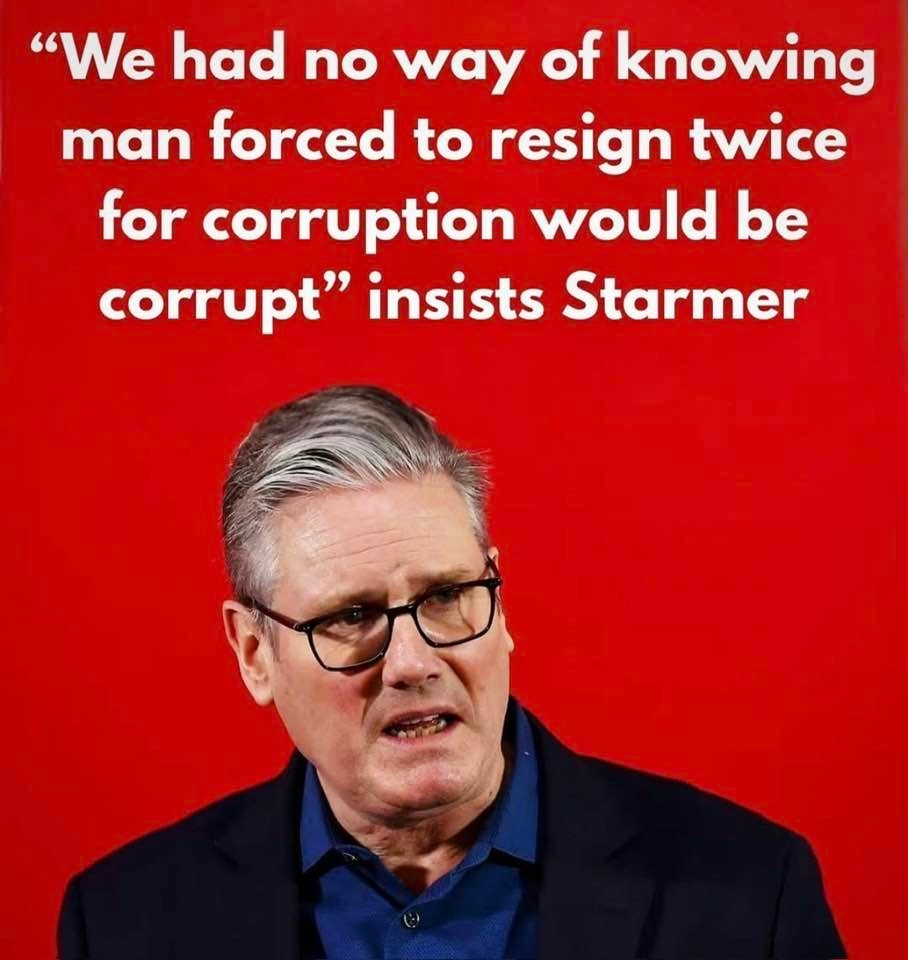 seicilop's tweet image. x.com/i/status/20477…
#StarmerOut 
Starmer's judgement is utter trash and obviously compromised. Labour Together with corporate and zionist corruption.