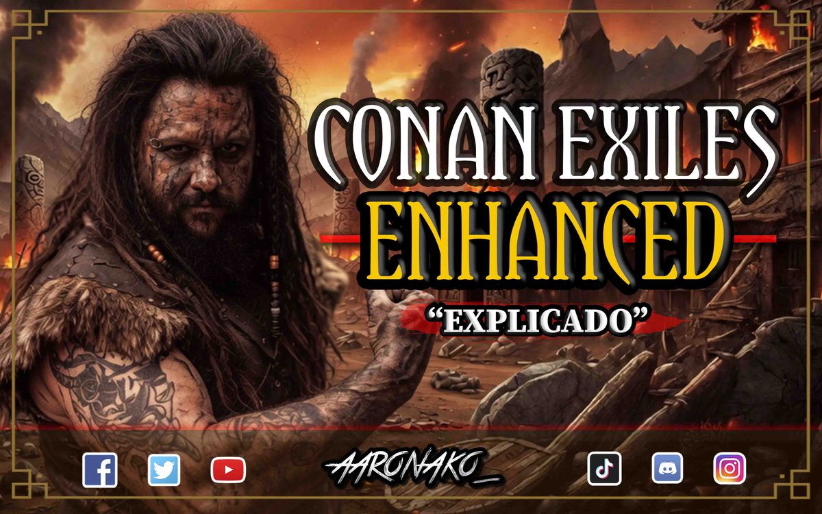 Aaronako_'s tweet image. Ya está aquí CONAN EXILES ENHANCED

He subido vídeo explicando TODAS las mejoras:
 UE5
 Mapas unificados
 Mejor rendimiento
 Actualización GRATIS

 Míralo aquí: youtu.be/RG7zvb68K-w

#ConanExiles #Gaming #Survival