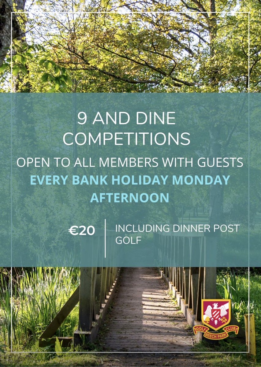 Beech Park Golf Club tweet media