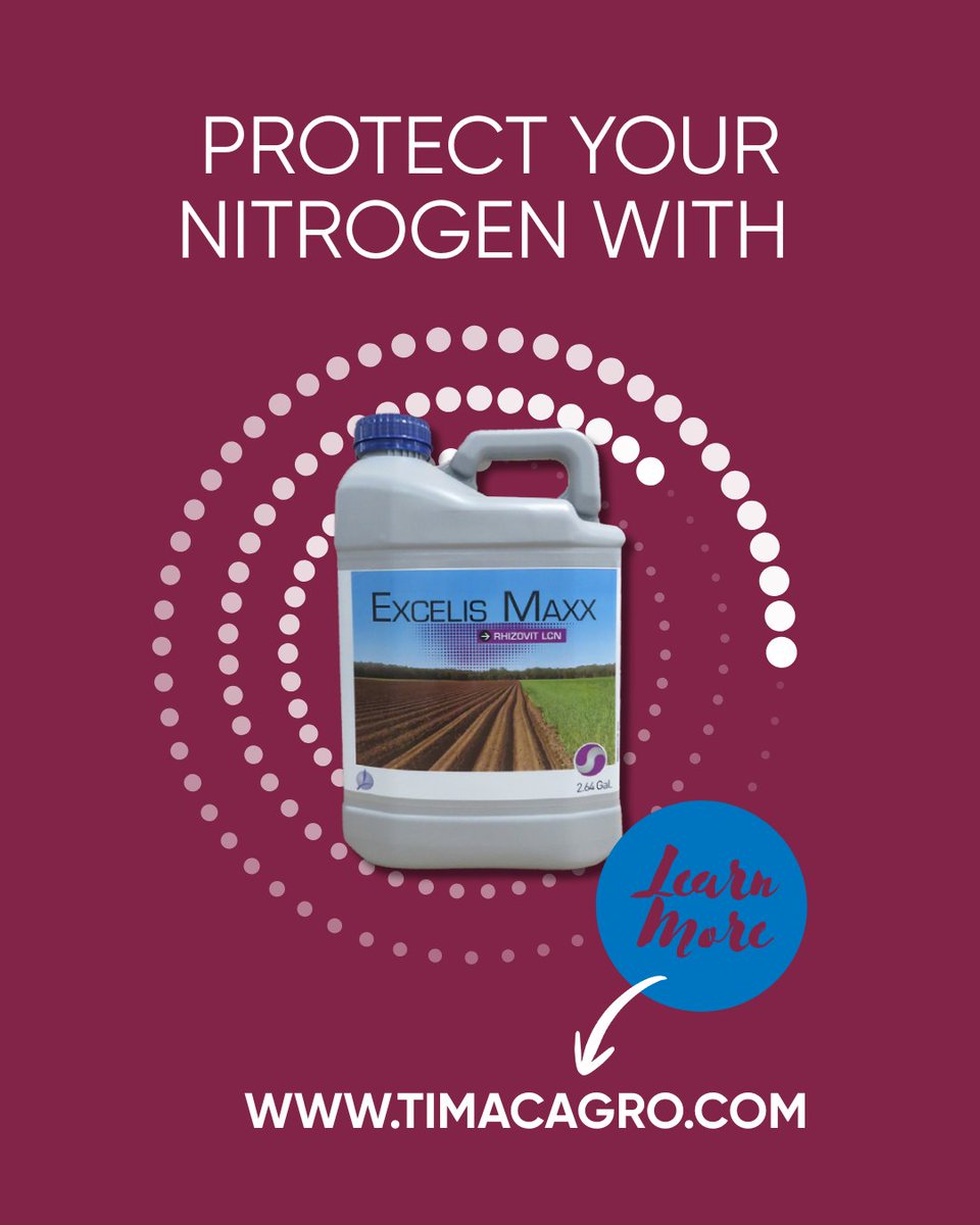 TimacAgroCanada's tweet photo. Stop losing the nitrogen you already paid for—protect your investment with Excelis Maxx 🌱

We ran a side by side field test to answer a simple question: how much nitrogen are we actually losing? The difference wasn’t small.

Read all about it here:  https://t.co/DjHhmWsdME https://t.co/nRx70pqMvz