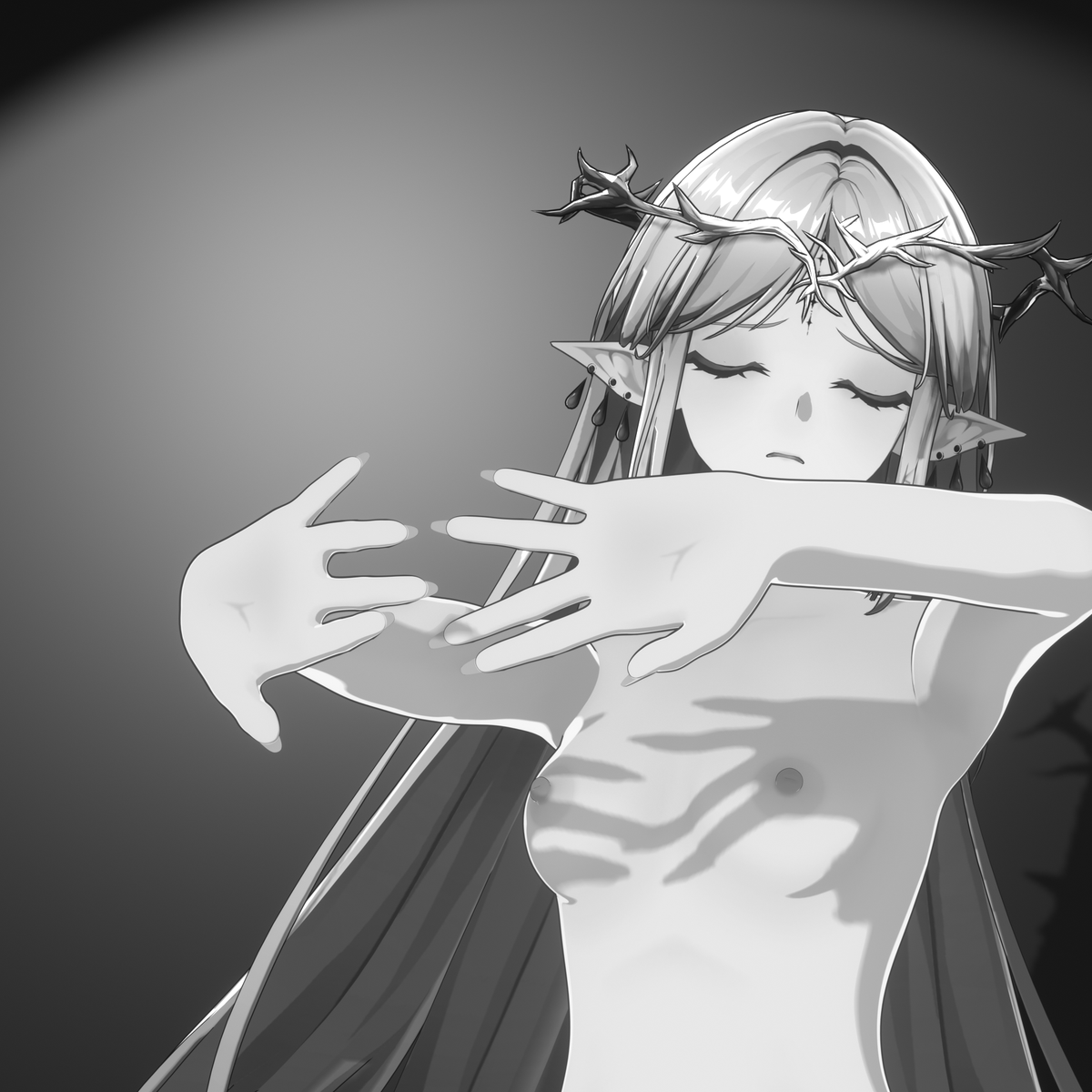 RAYMOND3DART's tweet photo. "m-my other f-form?!, but there is nothing to see here..."

model:@Norinde3D https://t.co/KjDik8mkEU