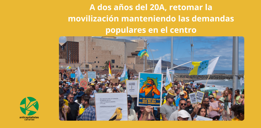 AnticapiCanaria's tweet photo. A dos años de la gran movilización del 20 abril de 2024. Es necesario organizarnos desde abajo para retomar la lucha, unir las reivindicaciones sociales, sindicales y políticas para enfrentar la destrucción de nuestra tierra y por el reparto de la riqueza
https://t.co/IOOVoUF9q6 https://t.co/fP8kkfVIL6
