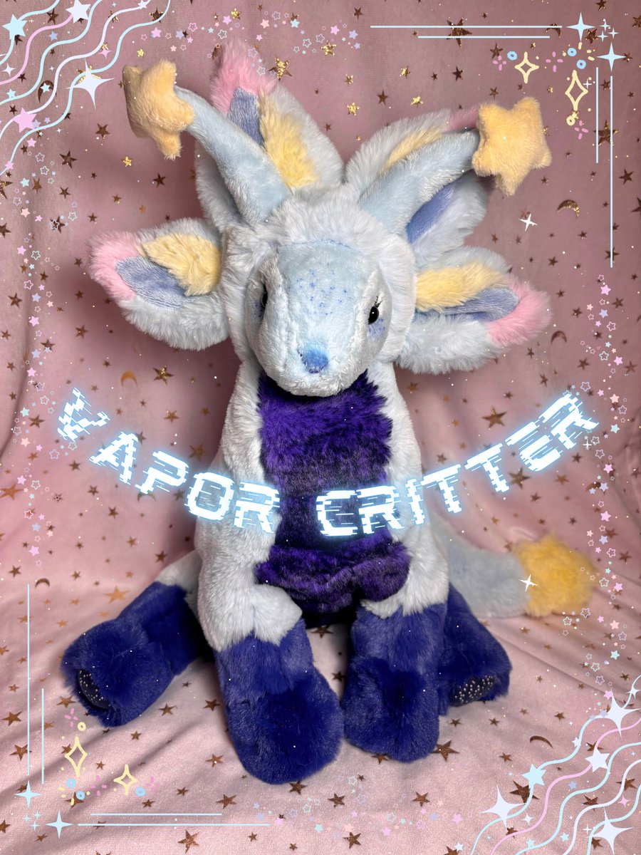 TheChadFactory's tweet photo. 🩵🛸👽MEET THE VAPOR CRITTER👽🛸🩵 https://t.co/qdF1sRgwKH