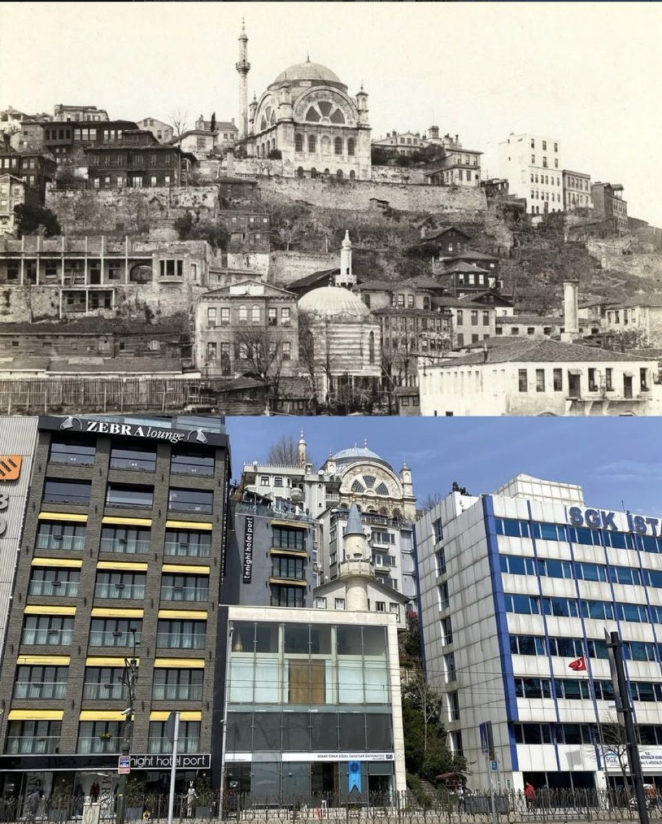 TamgaSanat's tweet photo. Cihangir'in 100 yıllık değişimi. https://t.co/oQMLHbaA2W
