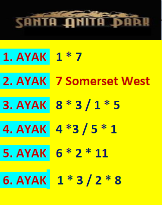 AyhanDevrimAkin's tweet image. #Santa #Anita #Park 🏇🇺🇸 #SantaAnitaPark 🇺🇸🏇
24*Nisan Birinci Altılı Ganyan Şablonum...
Şansınız Bol Olsun. 🍀 🍀 🍀