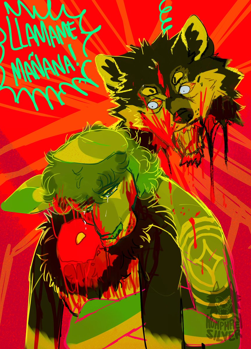 🐺Silver the Werewolf🦴 | ✨Tender the Kangaroo 🦘 tweet media