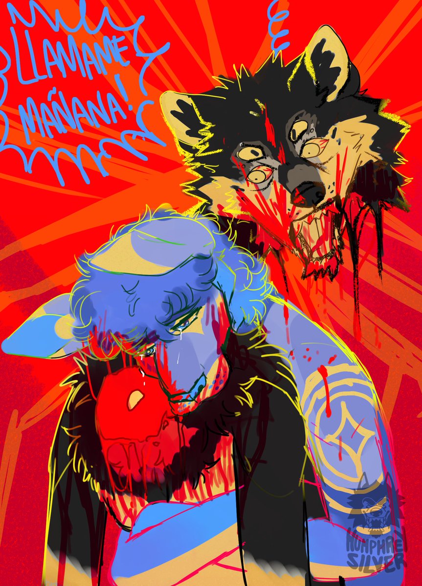 🐺Silver the Werewolf🦴 | ✨Tender the Kangaroo 🦘 tweet media