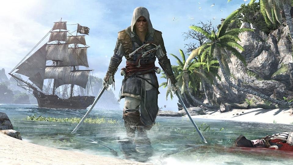 The_HappyLounge's tweet image. 🏴‍☠️🎮 AC Black Flag Resynced raised eyebrows

Blood cut for the stream, not the final game

No Freedom Cry, recycled animations, $200 edition

Cool fact: Black Flag is Ubisoft's best reviewed AC

Can Ubisoft let a W be a W?

#BlackFlag #AssassinsCreed #Ubisoft
