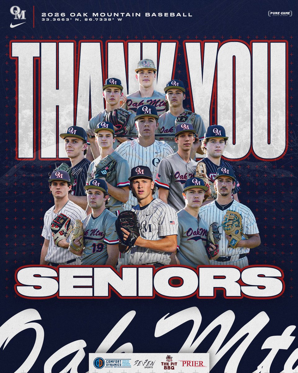 Oak Mountain Baseball tweet media