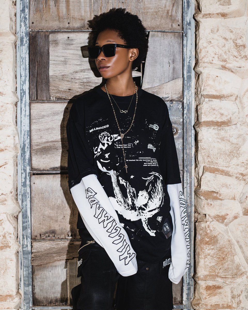 MILLIMADE25's tweet photo. THE FALL OF ICARUS.
Double Layered Tee. Now live. 

Limited pieces. No restocks. https://t.co/vumJWb0zTJ