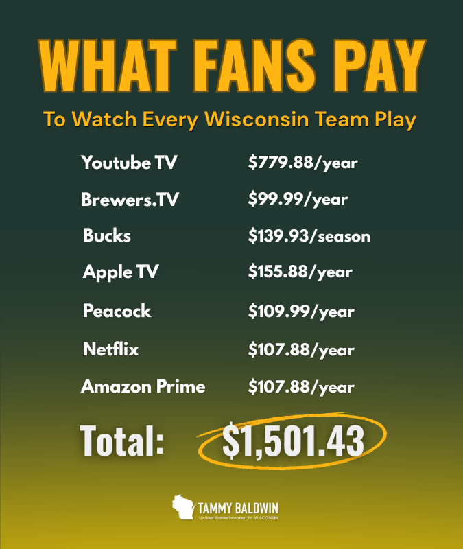 Sen. Tammy Baldwin tweet media