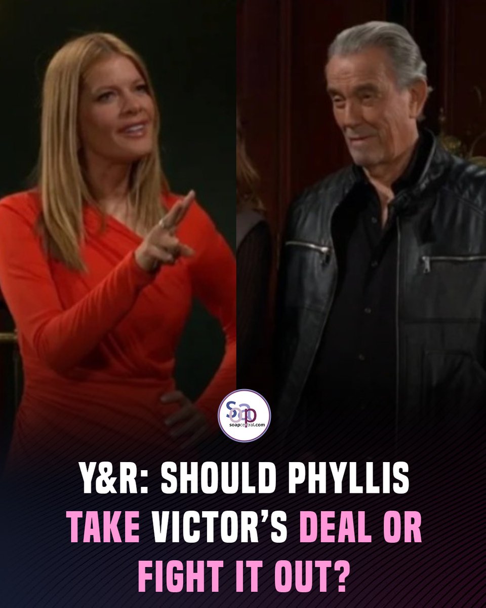 soapcentral's tweet image. What's your take ? 👀
#YR #YoungAndRestless