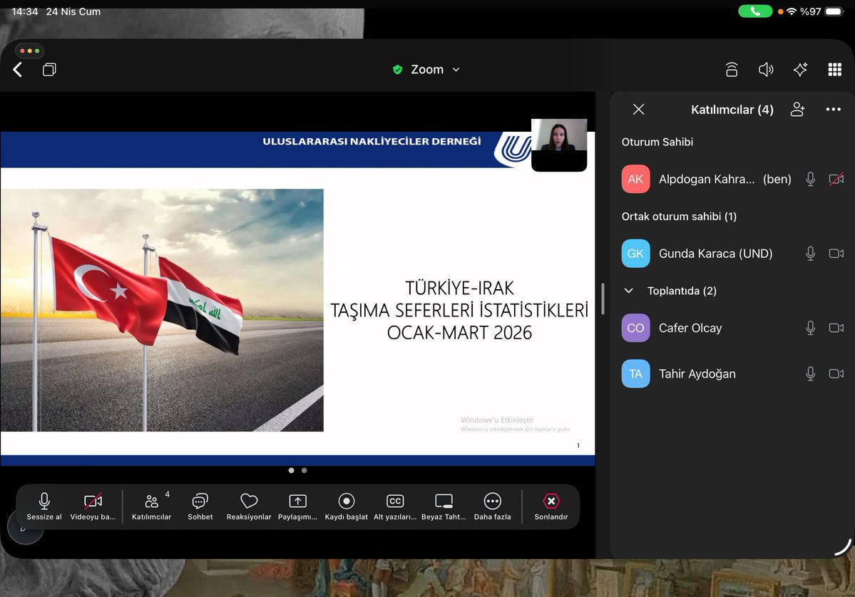Uluslararası Nakliyeciler Derneği tweet media