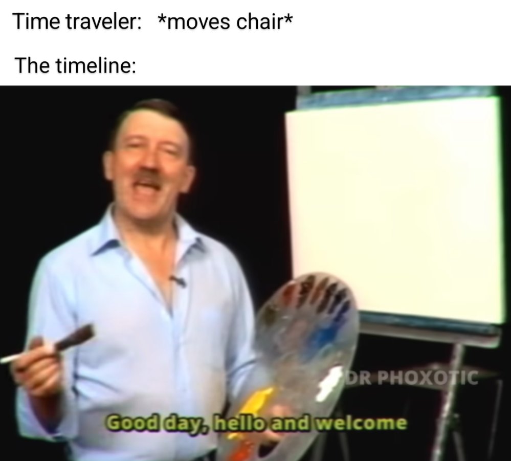 memesalvatore's tweet image. What a talented painter, I wonder if he's also into politics /u/ProbablyJeff #dankmemes #memes