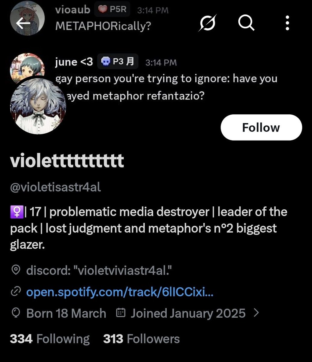 i don't really like doing stuff like this but it has been brought to my attention by <a href="/junebug1408_/">June 🏳️‍⚧️</a> that @/violetisastr4al has been saying some very racist statements and saying racial slurs she can't reclaim

(examples in replies)