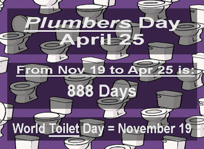 JTC10203's tweet image. 🚽🪠
Plumbing=122
888 Weeks&amp;gt;122
Clogging=444
Smell=444=Scent
Buttocks=666=Cheeks
Sanitation=888=Garbage
#Sewage #Gematria