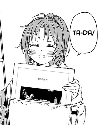 Kibblesornah's tweet photo. unfortunately joy division did not survive the transition to anime https://t.co/L4GPDcFNtH