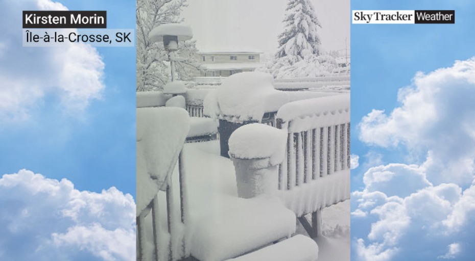 PQuinlanGlobal's tweet image. Dozens of crashes as a big blast of winter hits #Sask on this April 24 and a snowfall warning gets re-issued for Saskatoon. We'll have the latest ahead at 5, 6 &amp;amp; 10 on @GlobalSaskatoon @GlobalRegina #skstorm #yxe #yqr