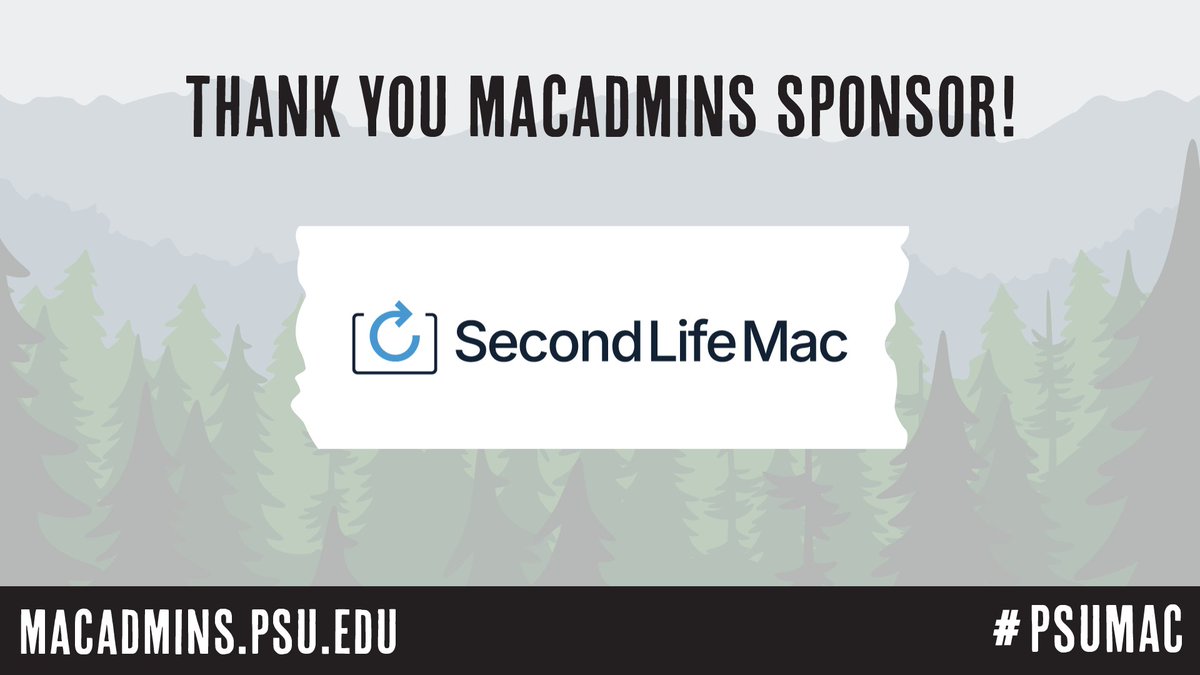 MacAdmins Conference tweet media