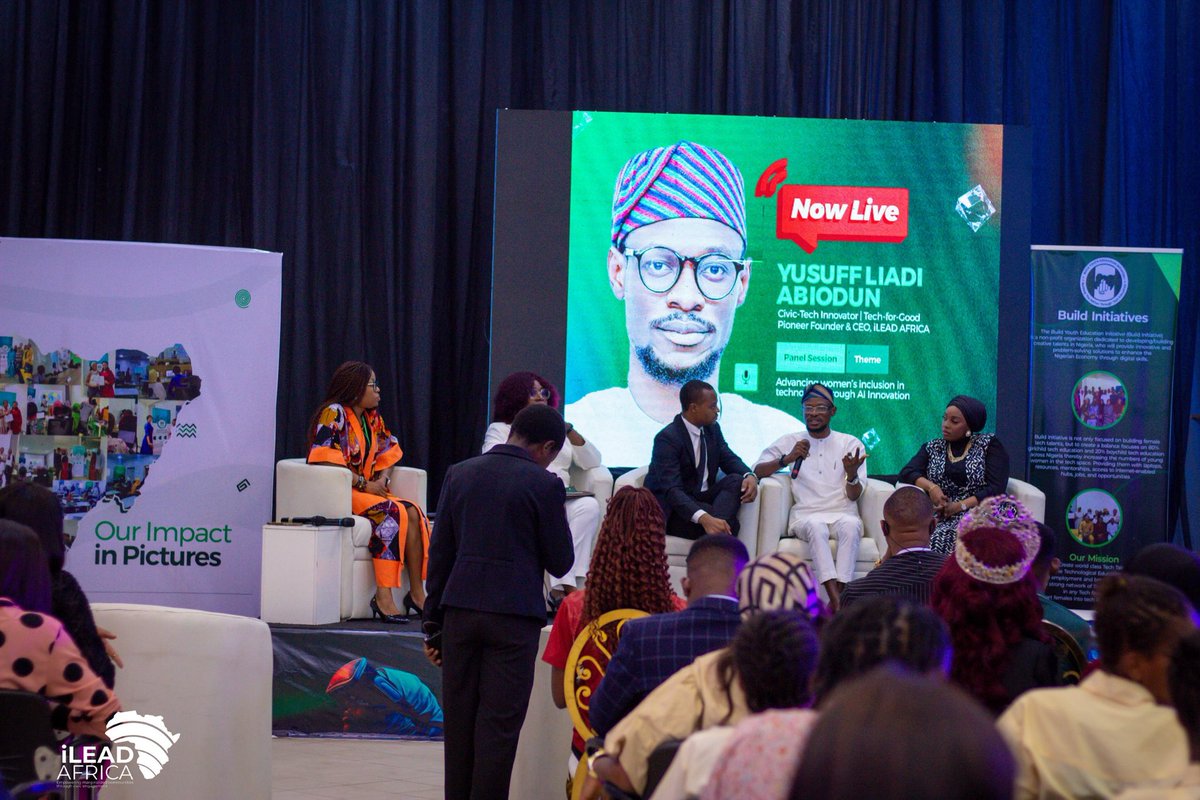codedbdchange's tweet image. Yesterday, I had the honor of speaking at the Women in Tech #AI Hackathon 2026-Grand Finale &amp;amp; Demo Pitch Day of the Build Nigeria Initiative. It was inspiring to witness brilliant women &amp;amp; young innovators using technology to solve real challenges. 1/2

#DigitalActivist #AIForGood