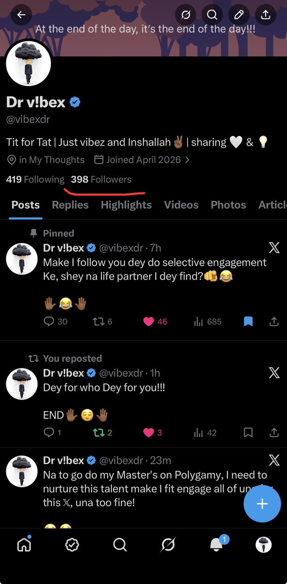 Dr v!bex tweet media