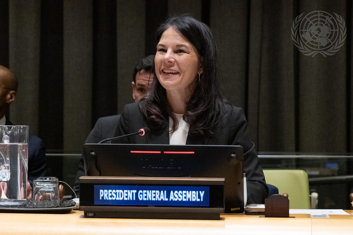 UN_PGA's tweet image. The Pact for the Future is our political compass, UN80 our delivery mechanism. At an interactive dialogue of the General Assembly, discussions focused on aligning UN80 reform efforts with the Pact’s promises and accelerating implementation to deliver for people on the ground.