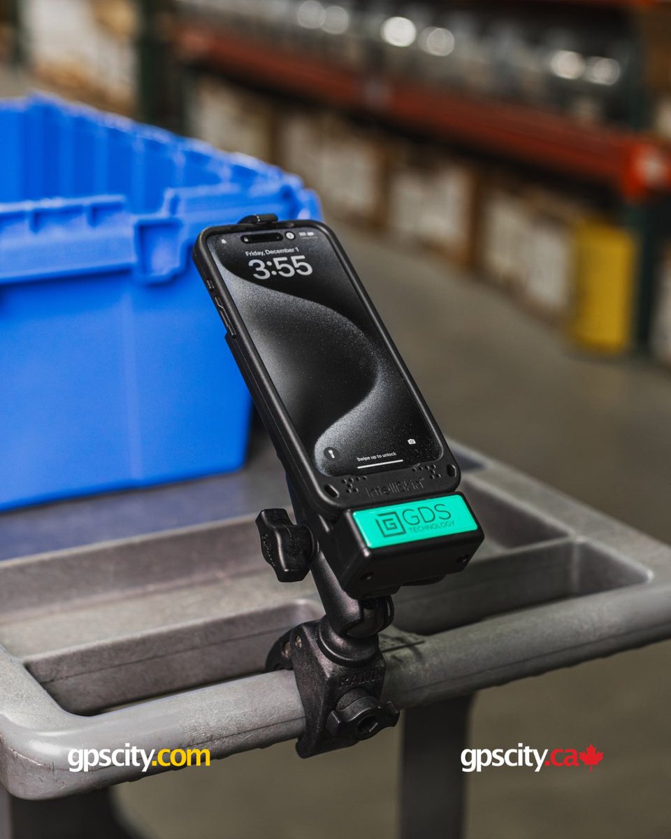 Built for the pace of real work. 
With RAM Mount GDS docks, your device stay powered, visible, and locked in no matter how busy the floor gets.

Contact GPS City for more information.