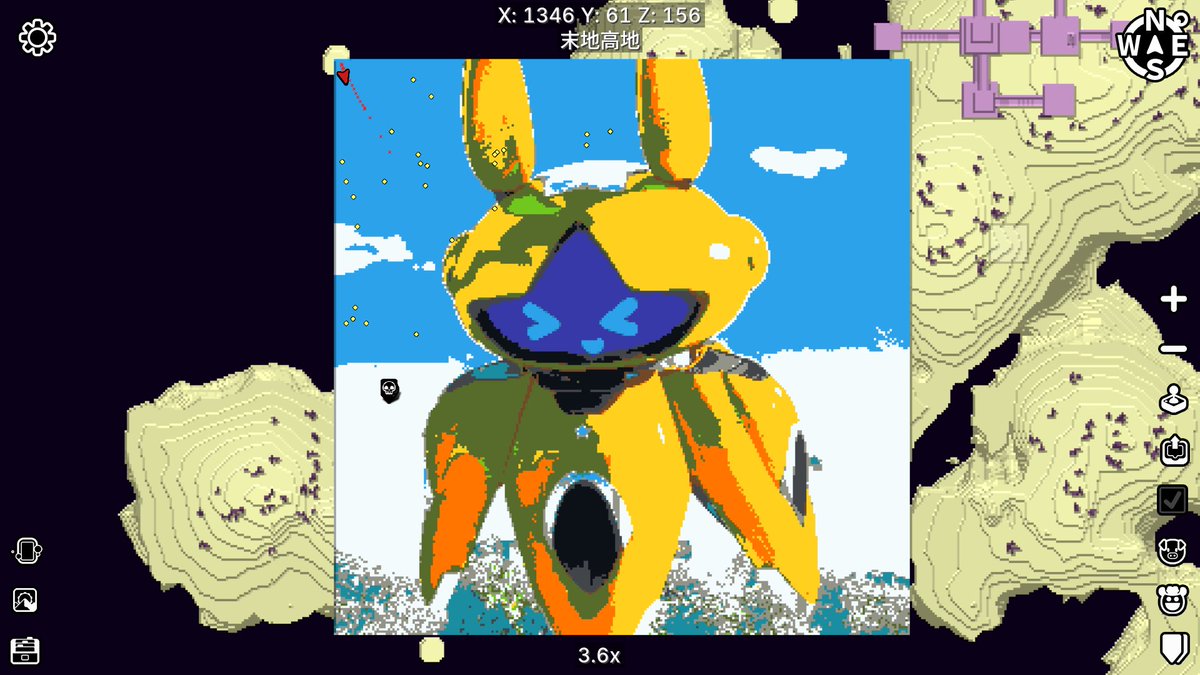 chenfeng_1387's tweet image. A little pixel art build
​#Minecraft #MinecraftBuilds #PixelArt #MCPixelArt #MinecraftJava #Gaming