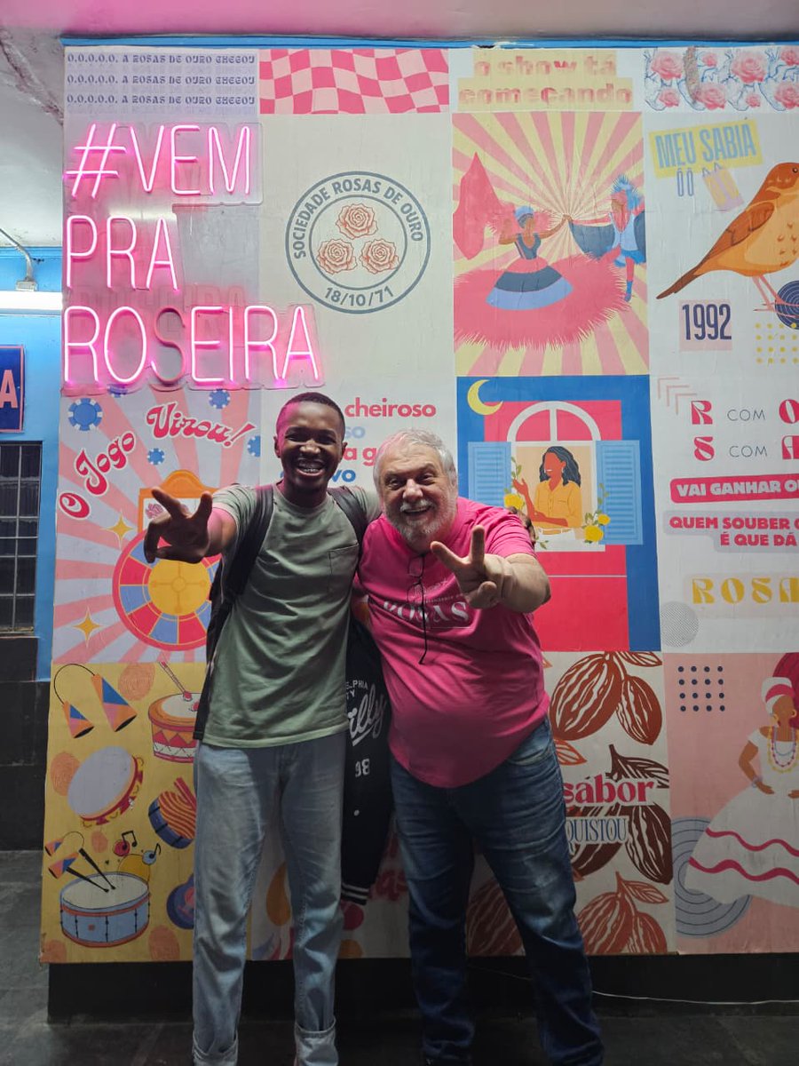 wilkerDias13's tweet image. Uma das experiências com que sempre sonhei realizou-se ao visitar #SãoPaulo , a Escola de samba #RosasDeOuro ... e foi um dos melhores dias da minha vida! Já há muito tempo que não me divertia tanto