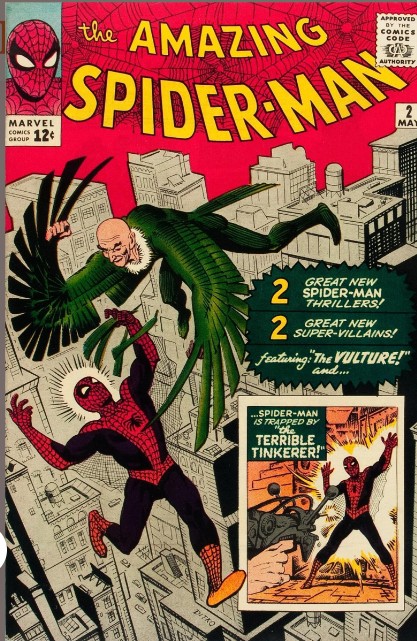 serllpez's tweet photo. Amazing Spider-Man #2, donde Peter Parker empieza a ganarse la vida vendiendo fotos de Spider-Man a J. Jonah Jameson, mientras el Buitre siembra el caos desde los cielos; además, también tenemos la aparición del Chapucero, un villano menor pero curioso. #amazingspiderman https://t.co/hrpwiqm8CI