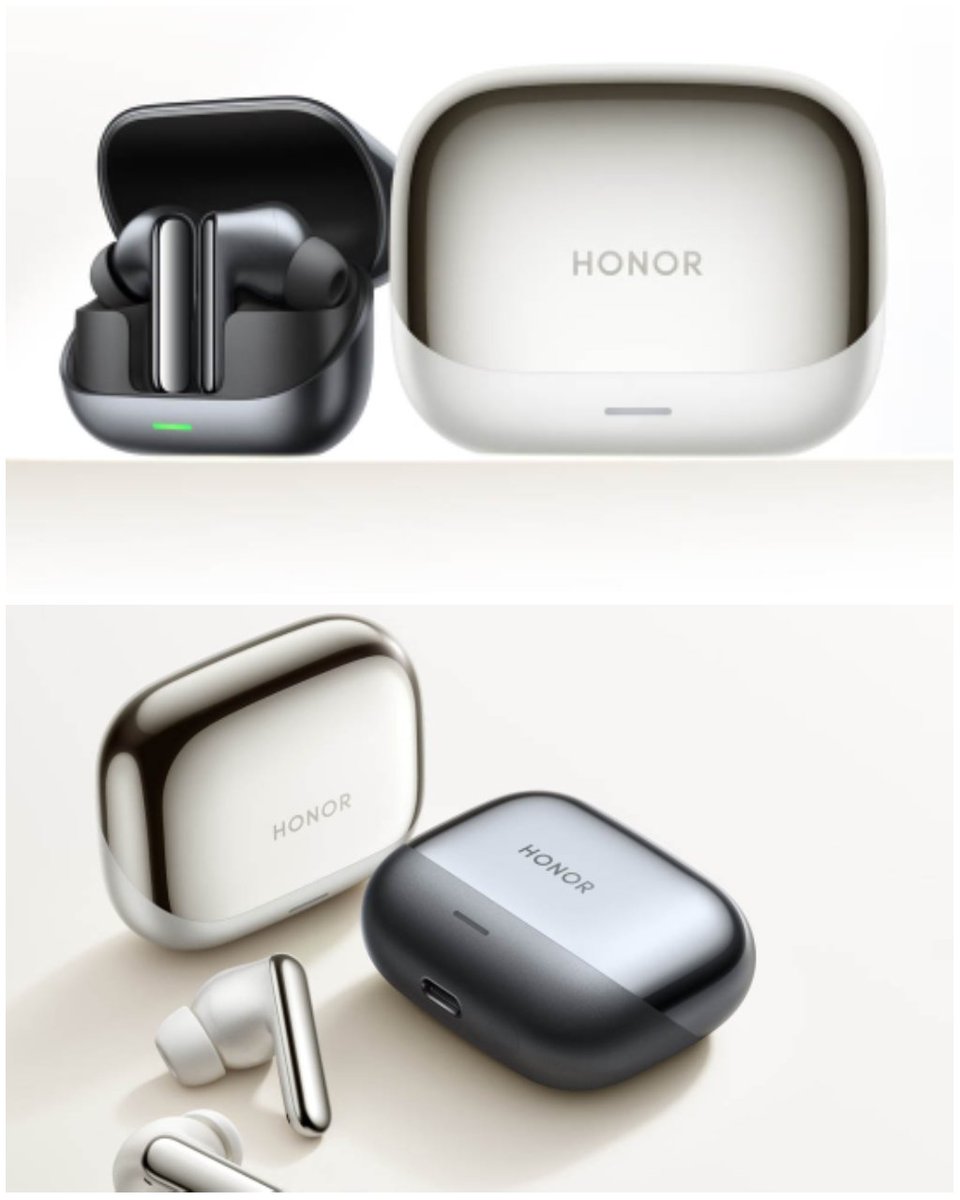 drbeel_techno's tweet image. #Honor
طرحت أونور 4 سماعات بلوتوث لاسلكية  في الأسواق العالمية:
- Honor Earbuds 4 - 50dB ANC - 46 Hours - $100
- Honor Choice Earbuds Clip 2 Pro - Open-ear - 44 Hour - $125
- Honor Earbuds A Pro - 49dB ANC - 42 Hour - $50
- Honor Choice YHEMI MouseBuds Pro - 1,000mAh 30 days -
