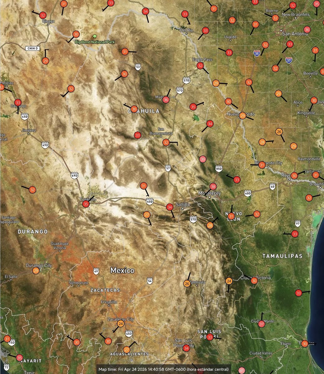Agencia de Meteorología de Chiapas (AMC). ™ tweet media