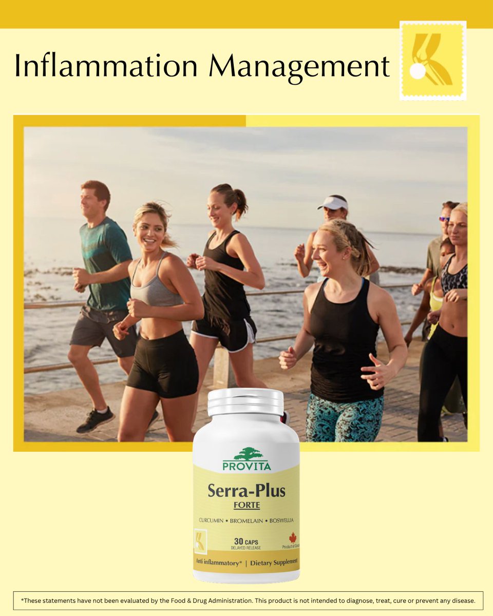 Provitausa_'s tweet image. Stay active and feel your best 💪

Provita Serra-Plus Forte supports your body’s natural balance so you can keep moving. 🌿

#Provita #Wellness #StayActive
