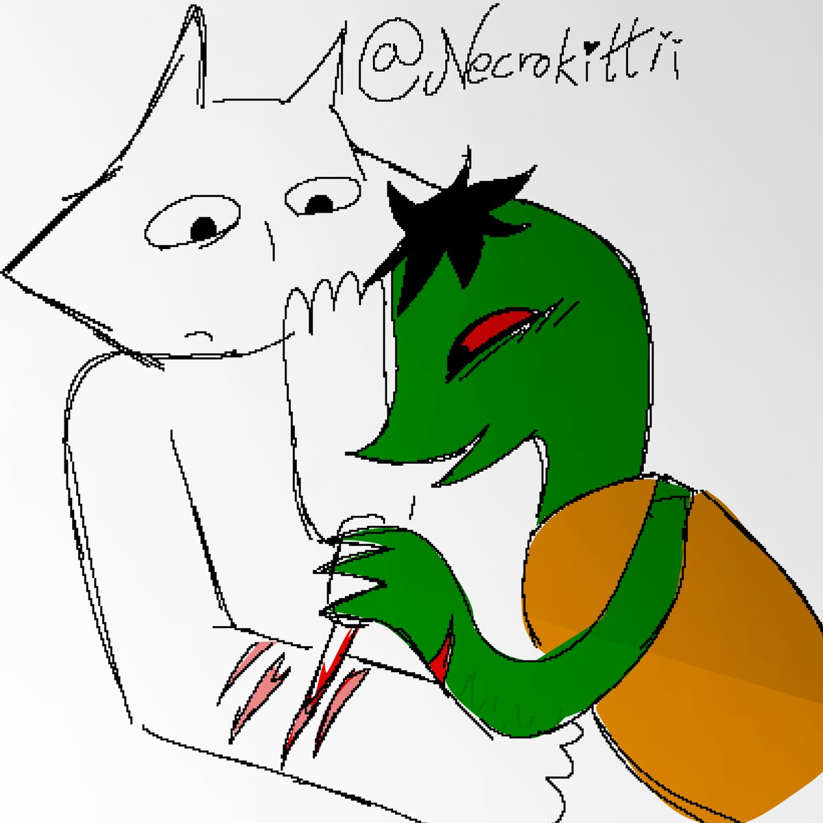 Kittism! 🍖🌈 tweet media