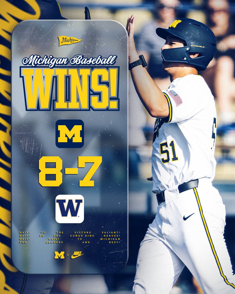Michigan Baseball tweet media