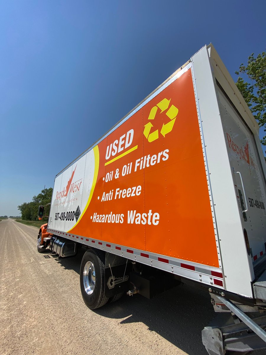 RecycleWestMB's tweet image. Recycle West collects used oil filters, waste plastics, used oil containers, washer fluid jugs, and waste glycol across Manitoba. We also exchange full 50-gallon filter drums for empty ones.

#RecycleWest #Manitoba #WasteManagement