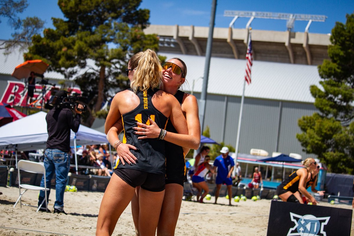 SunDevilBeachVB's tweet photo. Fought ‘til the end 💛 https://t.co/wpzm2FY4VE