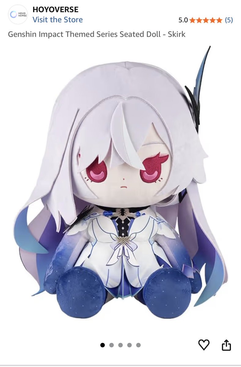 PowerDragon05's tweet photo. @catprotano have you seen the skirk plush hoyoverse sells on Amazon? https://t.co/6hCdlF2KM0