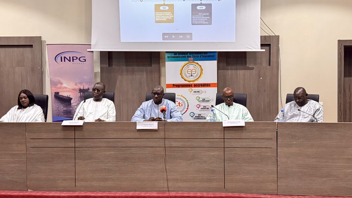 Mepsenegal's tweet photo. 𝐋𝐞 𝐒𝐞́𝐧𝐞́𝐠𝐚𝐥 𝐥𝐚𝐧𝐜𝐞 𝐬𝐚 𝐟𝐢𝐥𝐢𝐞̀𝐫𝐞 𝐝’𝐢𝐧𝐠𝐞́𝐧𝐢𝐞𝐮𝐫𝐬 𝐏𝐞́𝐭𝐫𝐨𝐥𝐞 & 𝐆𝐚𝐳 ! 🇸🇳
L'INPG & l'EPT réunis ce 24 avril à Saly pour former les experts nationaux de demain. La Souveraineté par la compétence.
#Sénégal #Énergie #MEPM #INPG #EPT https://t.co/gAuq6k40uf