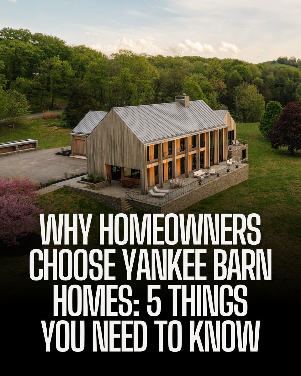Yankee Barn Homes tweet media