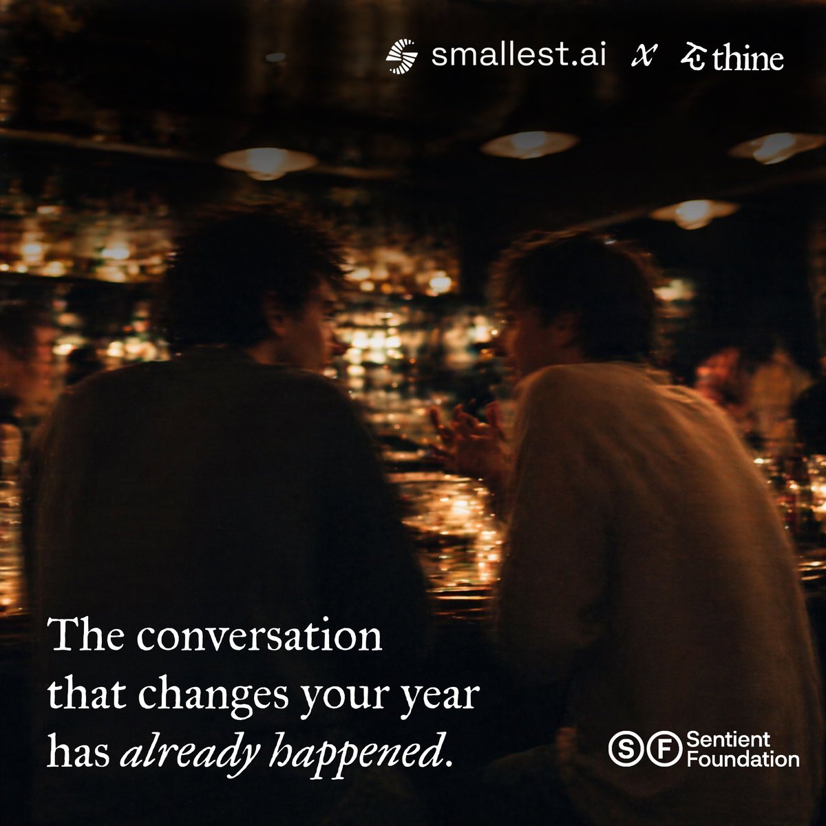 weirdest thing about being a founder in sf - 
the conversation that will actually change your company this year already happened.
you just don't remember which one it was.