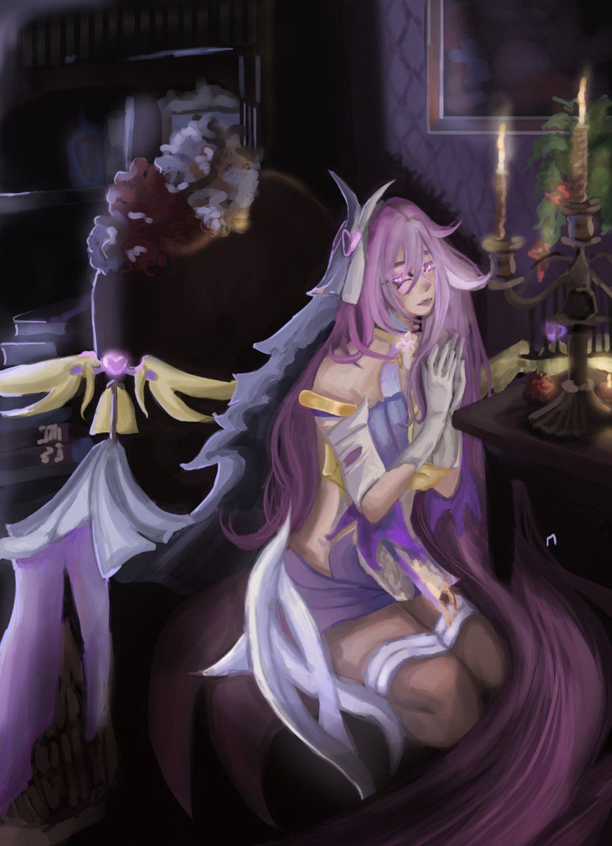 avstram's tweet photo. #redraw #cyrene #hsr #elysia #digitalart #cyrenehsr  years difference https://t.co/zJZwdSRahC